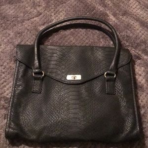 Black laptop/tablet/work bag